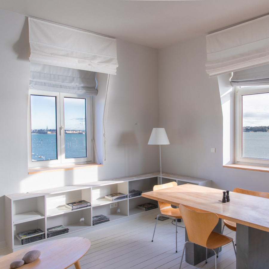 Travaux peinture / décoration : Pièce à vivre - Dinard